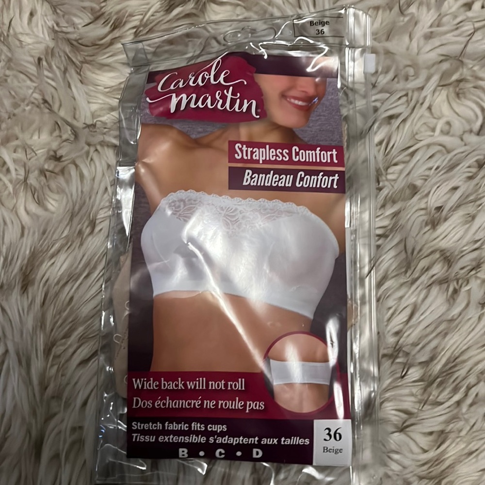Strapless bandeau